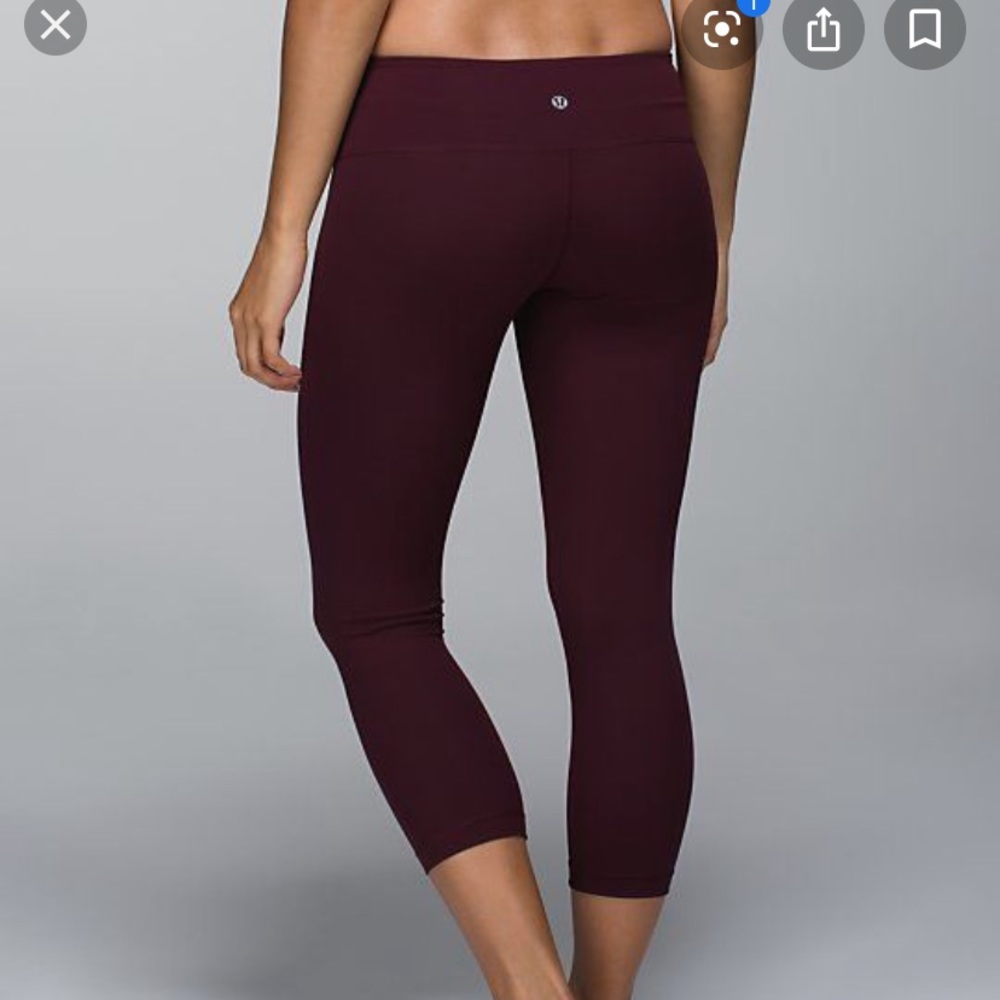 🍋 Lululemon crop leggings